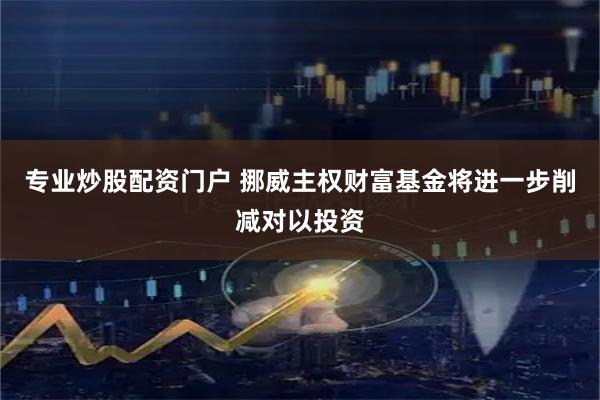 专业炒股配资门户 挪威主权财富基金将进一步削减对以投资